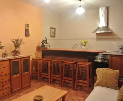 Interior de uno de los apartamentos de este establecimiento rural.