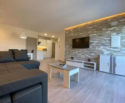 Interior de este coqueto apartamento independiente perfecto para parejas.